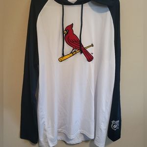 XL STL Cardinals Official Hooded Pullover